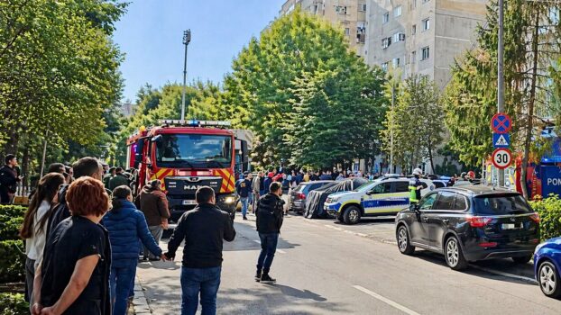 Panică într-un bloc din Mioveni!