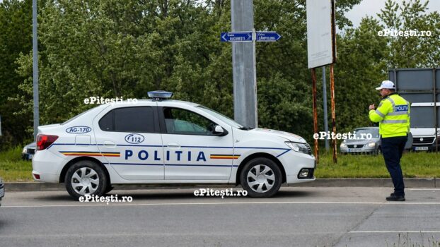 Bărbat din Argeș rămas fără permis după comportament agresiv în trafic!