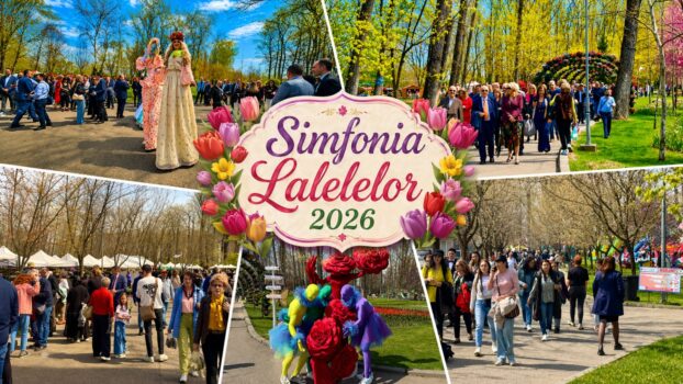 Simfonia Lalelelor 2026: Lunca Argeșului, magnet pentru mii de vizitatori – imagini spectaculoase