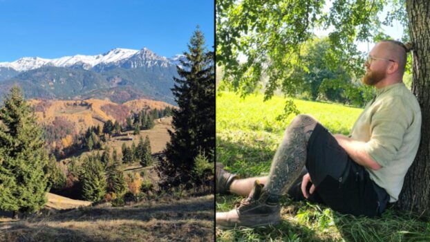 Poveste incredibilă a unui britanic: A lăsat tot în Anglia și s-a mutat într-un sat din Argeș