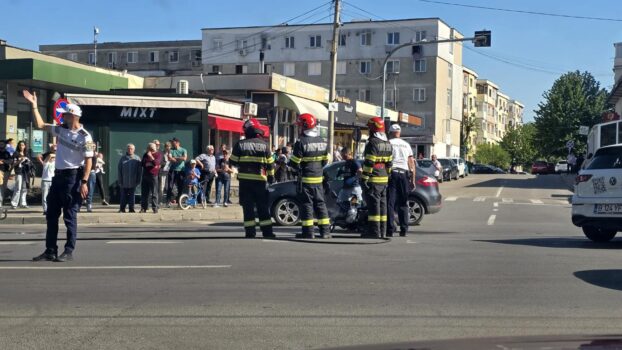Pitești. Așa s-a produs accidentul din Trivale! Doi tineri, răniți