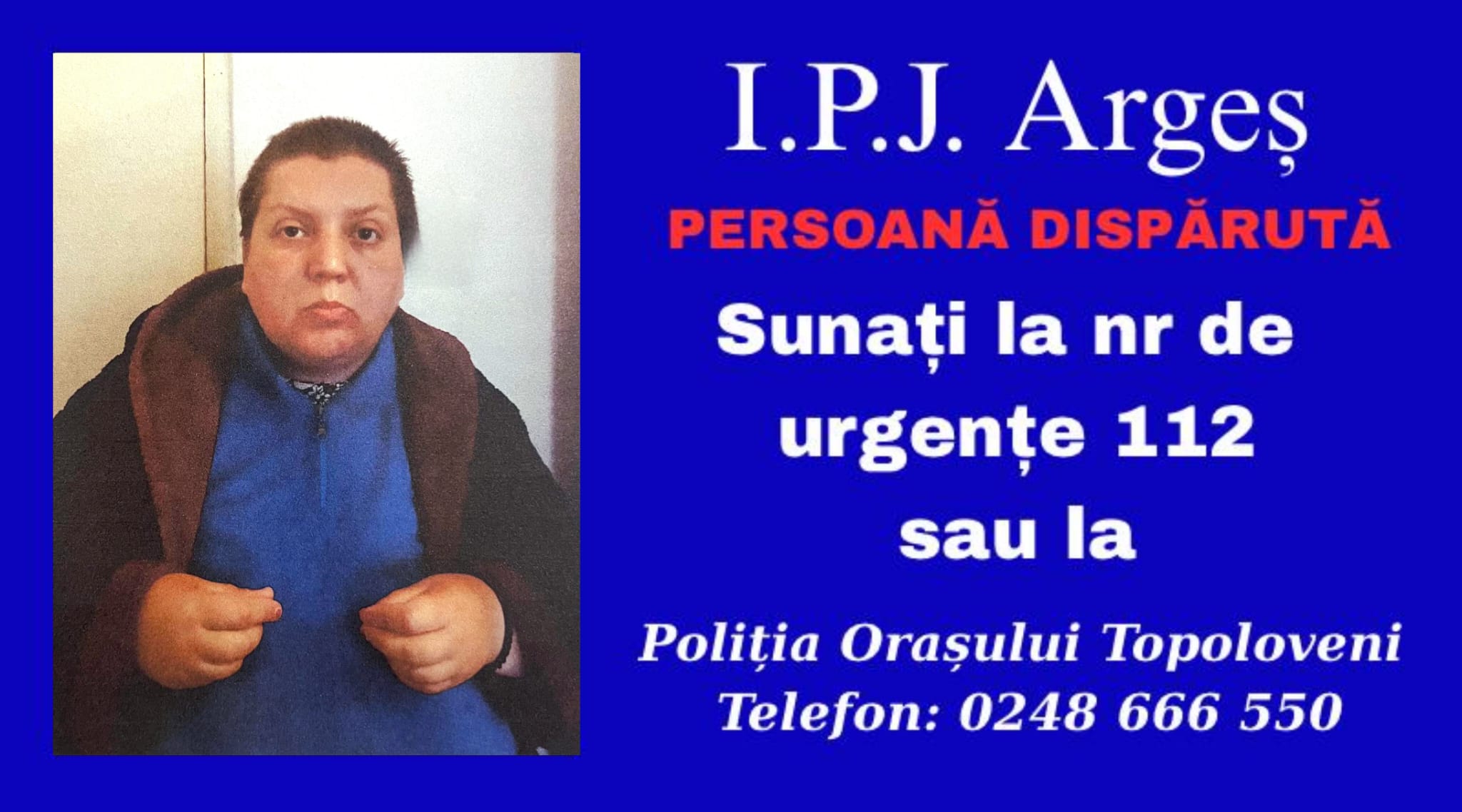 Femeie dispărută
