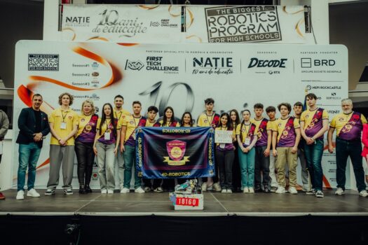 Genialii din Pitești care cuceresc Europa! 4D-Robotics de la Colegiul „Odobescu”, calificare uriașă