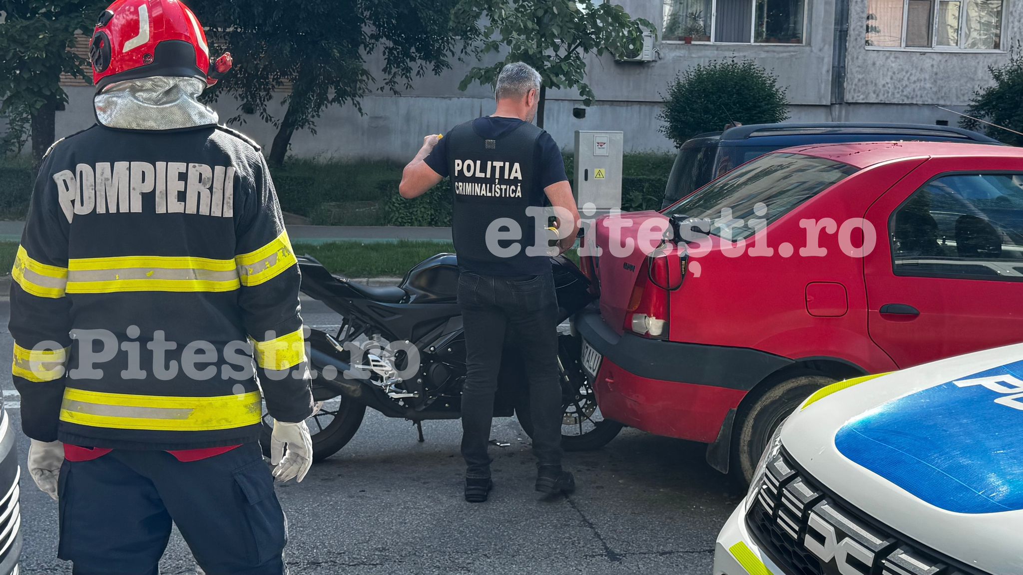 VIDEO: Accident în Prundu