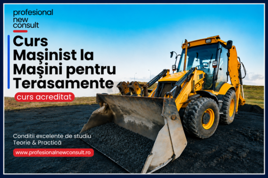 Tot mai mulți aleg această calificare: curs de Buldoexcavatorist la Profesional New Consult