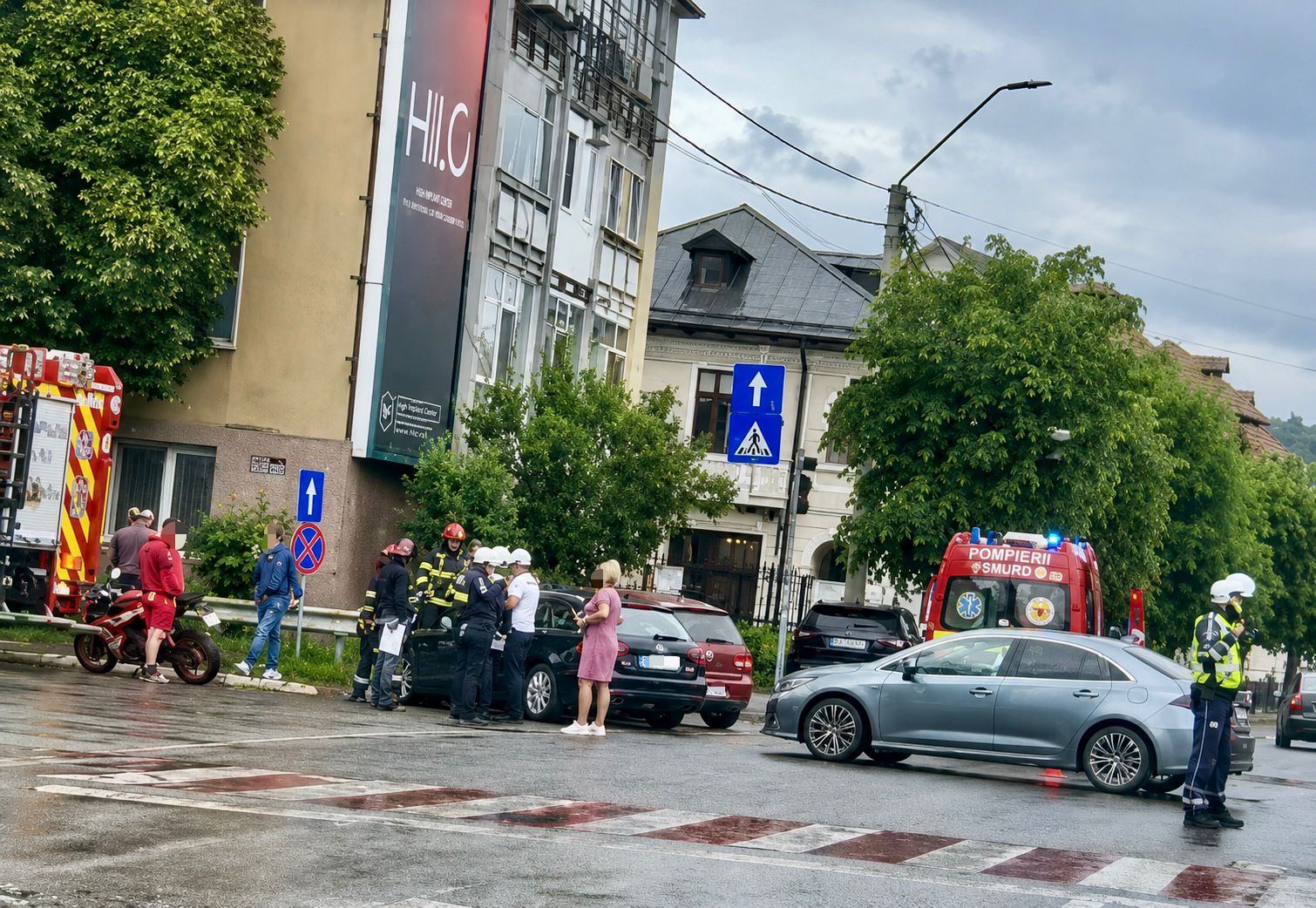 Pitești. Intersecția „groazei”! Accident lângă ITM Argeș, ACUM!