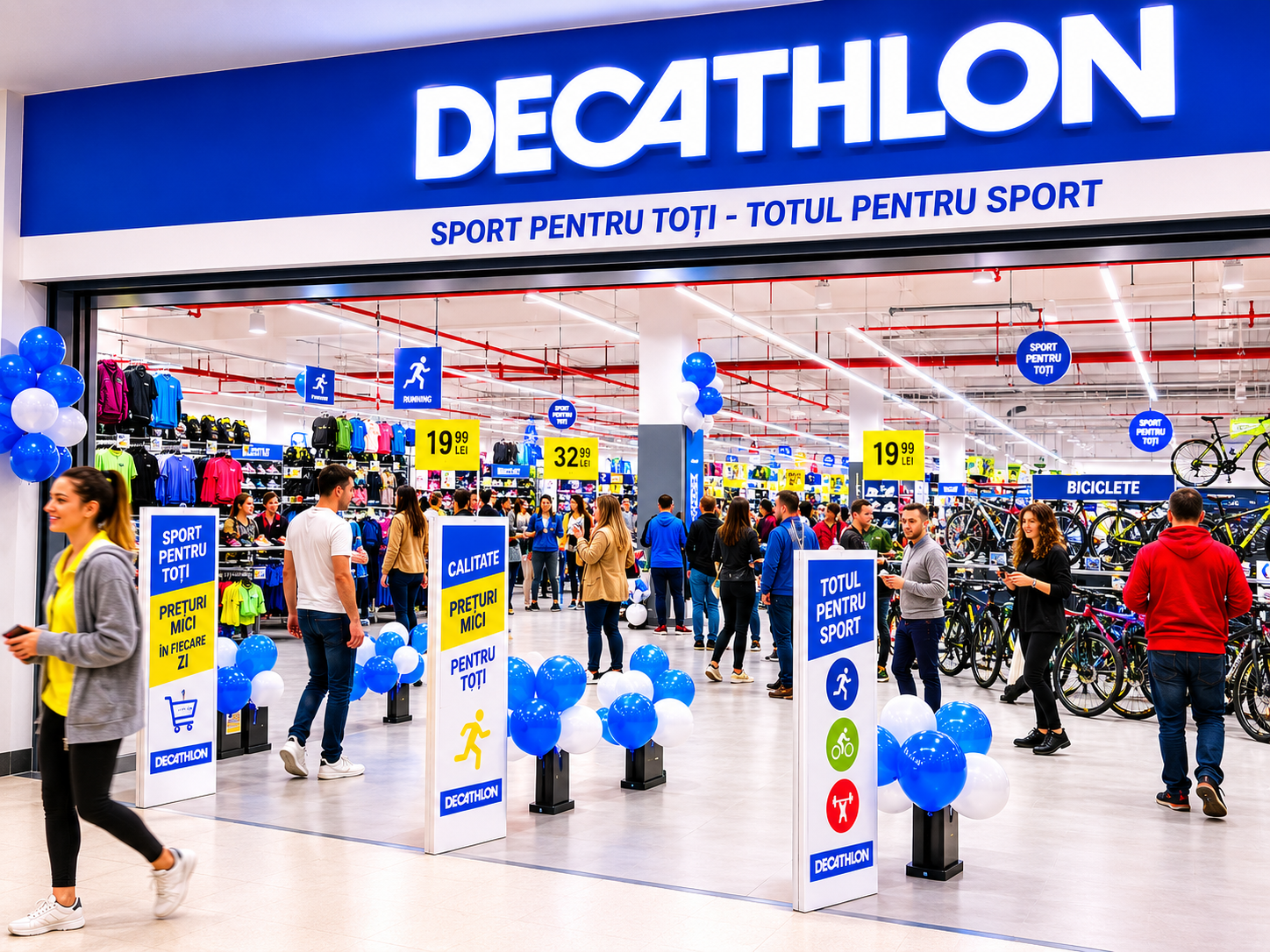 Decathlon deschide un nou magazin în mall