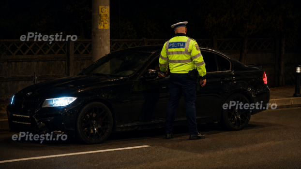 Pitești. Tânăr de 24 de ani prins drogat la volan
