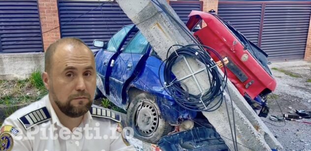 Poliția Argeș rupe tăcerea: tânăr de 22 de ani, băut, a omorât un bărbat în accidentul de la Câmpulung!