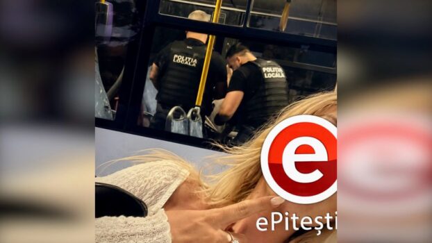 Pitești. Scandal monstru în autobuzul Publitrans! Ea este femeia implicată în conflictul cu șoferul