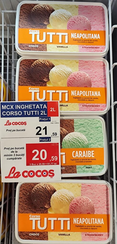 Înghețată La Cocoș