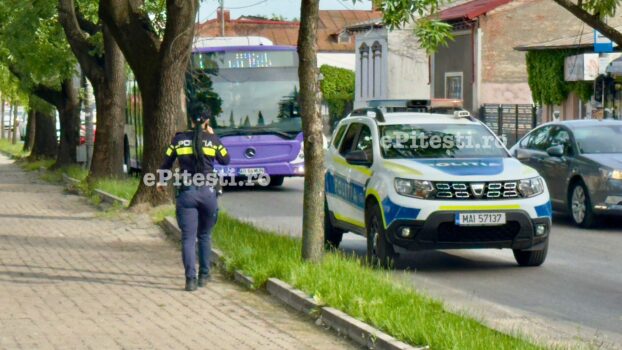 Pitești. Conflict aprins în stația de autobuz! Tânăr de 23 de ani, protagonist