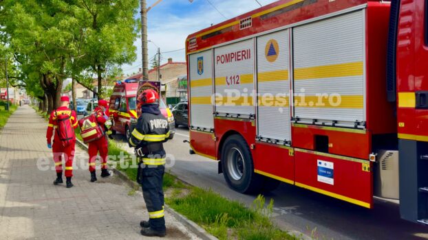 Încă două accidente în Argeș! Pompierii au intervenit de urgență