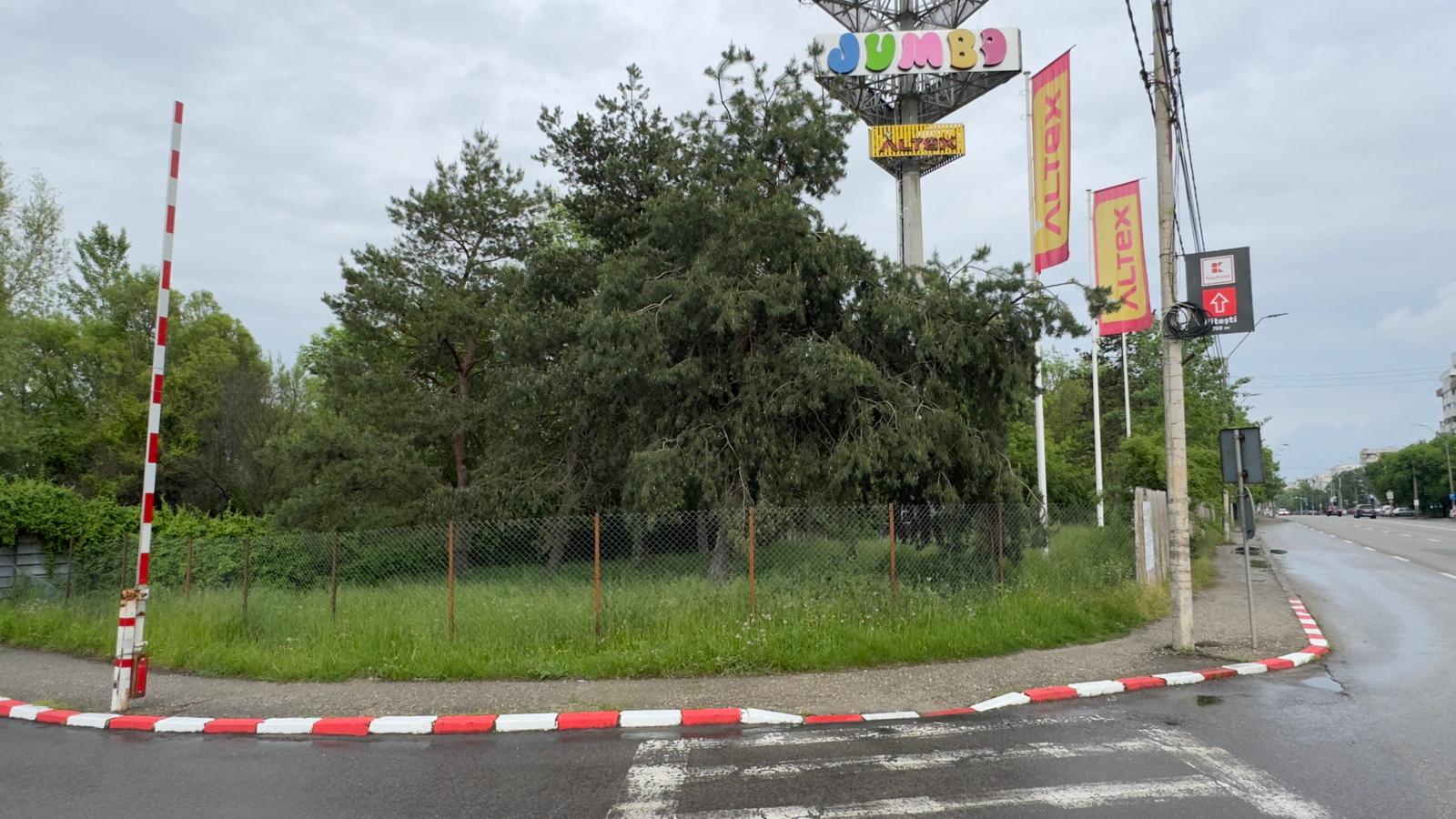 Anunț construire blocuri zona Auchan Rolast 