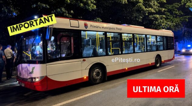 Bătaie într-un autobuz Publitrans din Pitești! O femeie a ajuns în arest