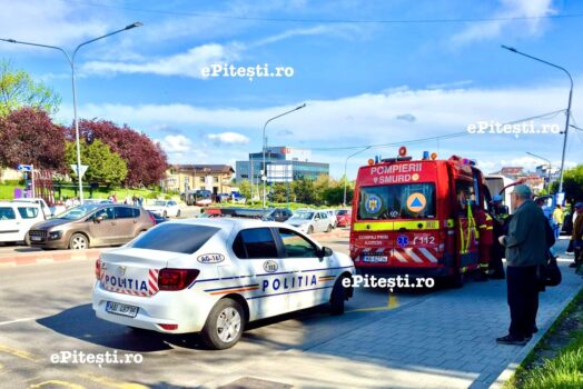 Pitești. Grav! A leșinat în microbuz!