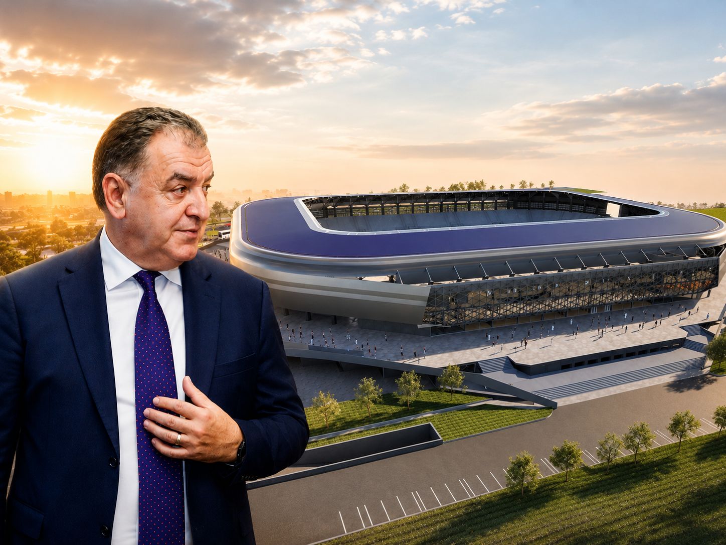 Anunț de ultimă oră despre Stadionul „Nicolae Dobrin”! Primarul Gentea spune tot