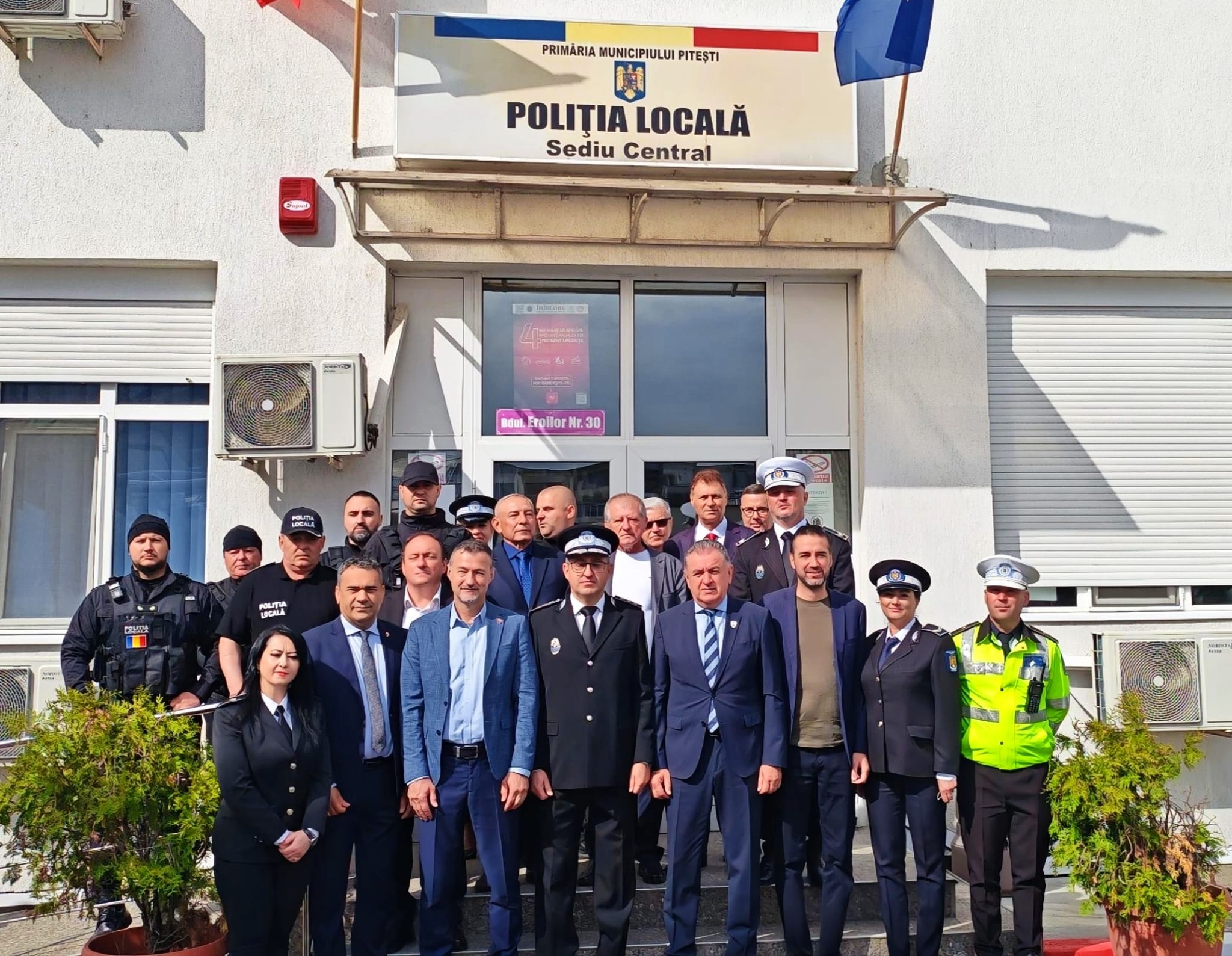 19 ani de Poliția Locală Pitești: eveniment aniversar cu „Porți Deschise”