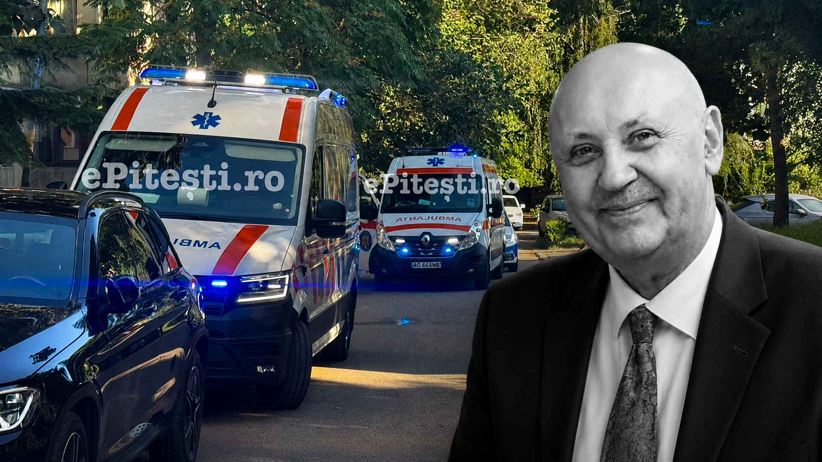 Pitești. El este bărbatul care a murit tragic în plină stradă