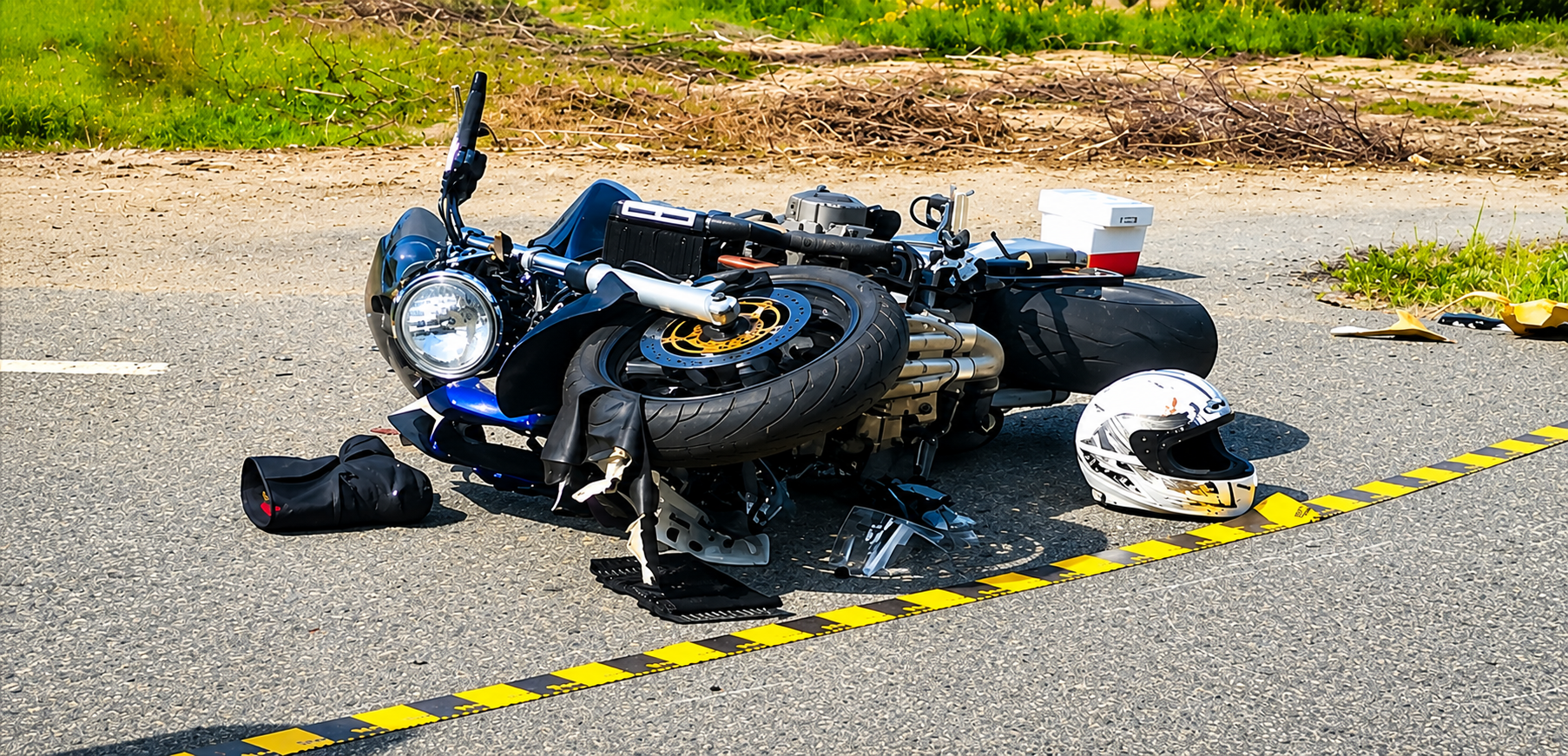 Accident deosebit de grav: Motociclist de 26 de ani, mort