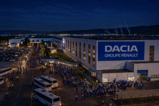 O nouă lovitură la Dacia: Sute de oameni pleacă acasă