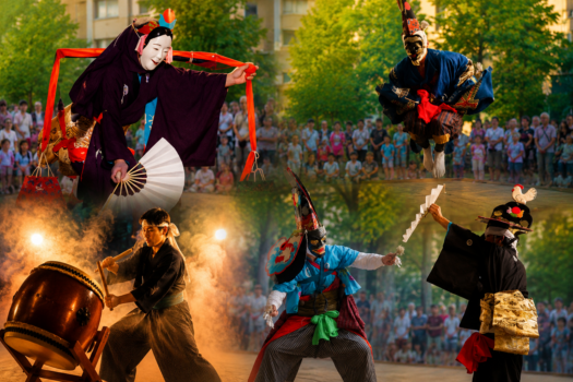 Ce nu au mai văzut niciodată piteștenii. Un spectacol japonez UNESCO încheie festivalul PISTF 2026