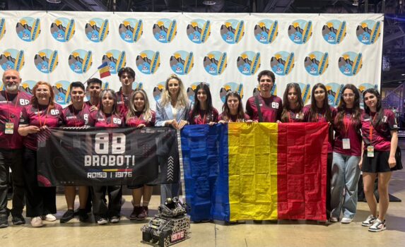 Echipa de robotică de la Colegiul „Brătianu” Pitești, performanță istorică în Statele Unite