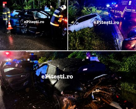 Argeș. Accident pe DN7! Mașini distruse!