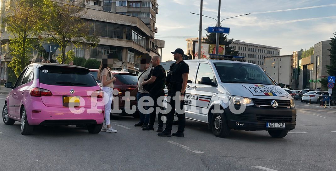 Pitești. Accident în Centru! O tânără de 16 ani implicată
