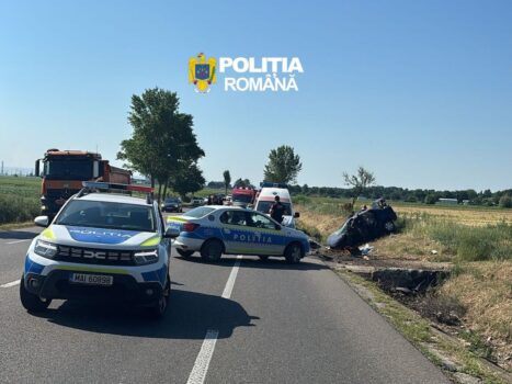 Accident devastator! Un bărbat a murit, iar 2 persoane sunt rănite