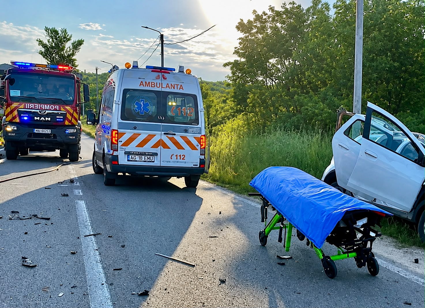 Polițist din Argeș, între viață și moarte! Se întorcea din misiune