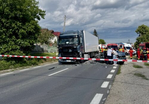 Accident deosebit de grav lângă Pitești!