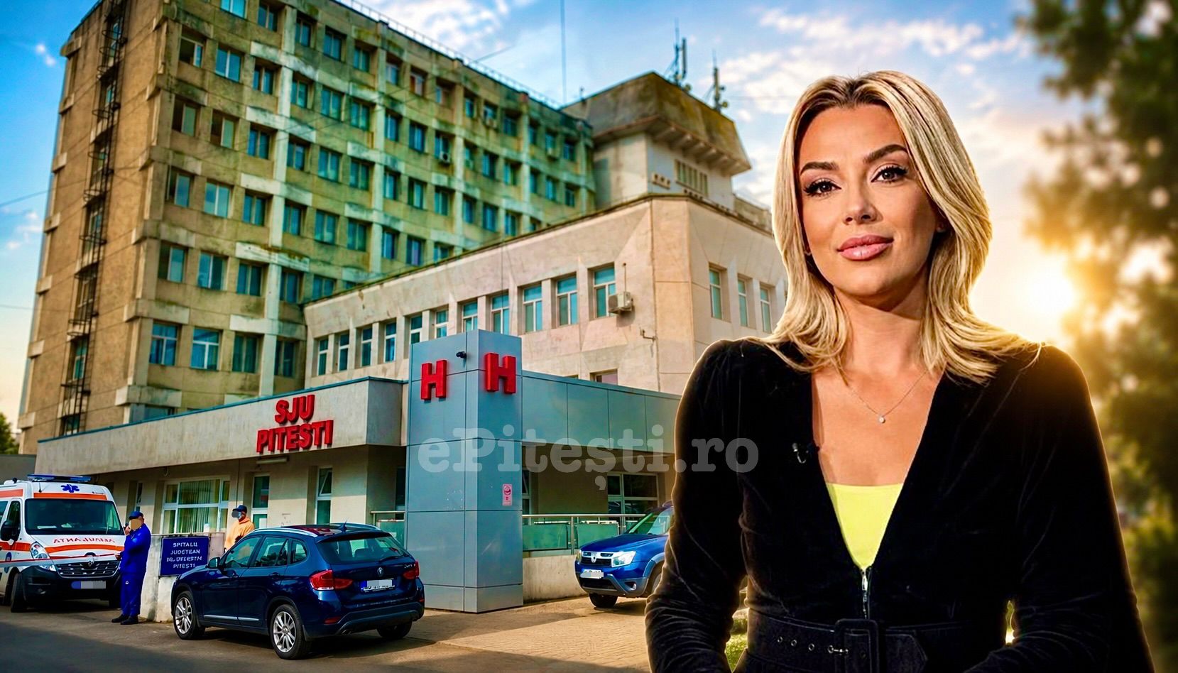 Andreea Trandafirescu, în prim-plan la un eveniment internațional pentru Spitalul Județean Pitești