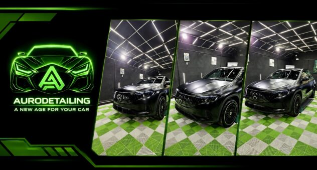 Bolid Mercedes, echipat cu „armură” invizibilă de ultimă generație la AuroDetailing, în Pitești