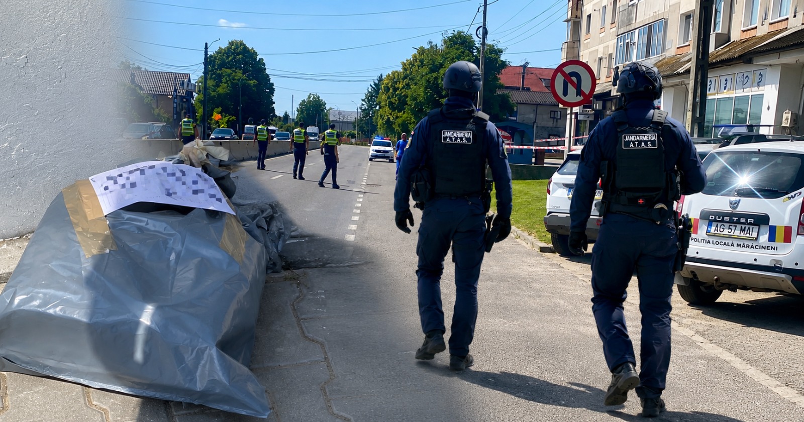 EXCLUSIV. Ce se afla, de fapt, în coletul suspect de pe DN73 care a paralizat traficul spre Pitești