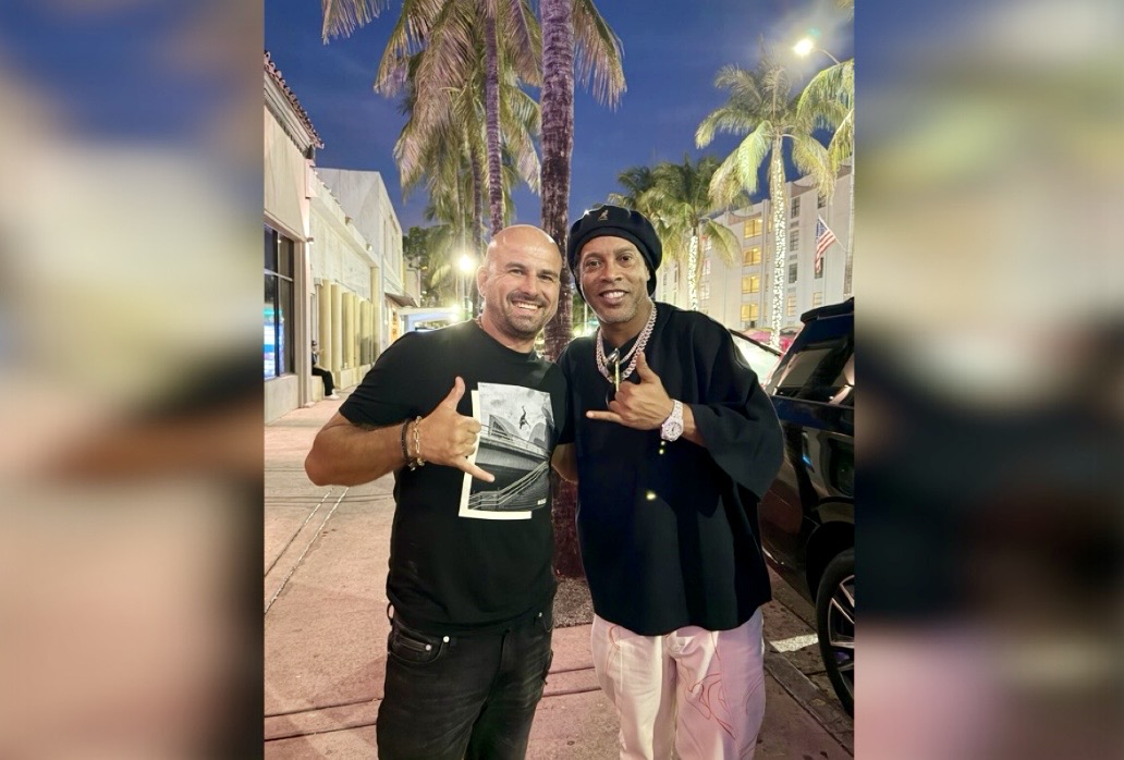 EXCLUSIV | Piteșteanul, Vasi Pop, față în față cu Ronaldinho după meciul Braziliei de la CM 2026, la un club din Miami