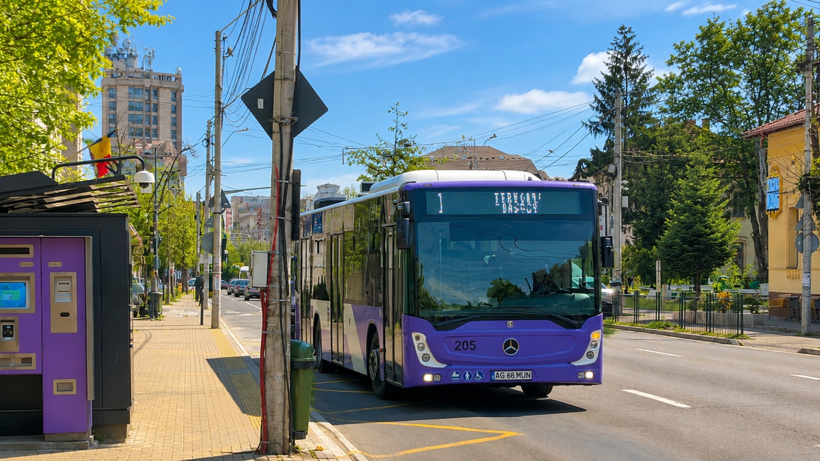 Pitești/ Atenție! Traseu modificat pentru linii importante de autobuz Publitrans
