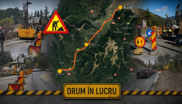 10 ani de nervi, cozi și semafoare! Ce se întâmplă cu DN 73 Argeș-Brașov