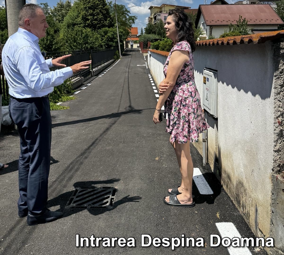 Pitesti. Strada Despina Doamna și Aleea Petre Lăzărescu, asfaltate