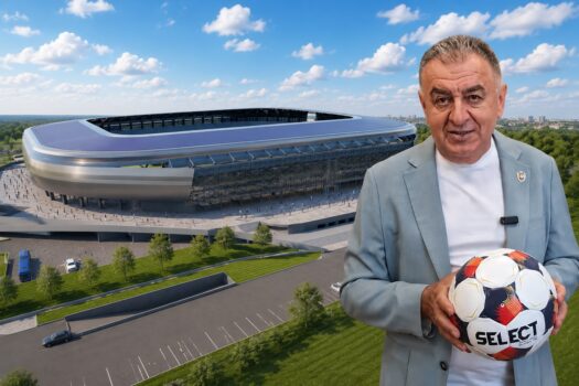 Pitești.Noul Stadion „Nicolae Dobrin”, tot mai aproape de realitate. Mesajul primarului Cristian Gentea