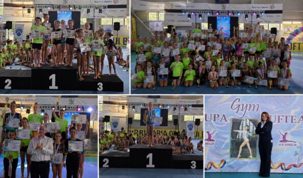 Mândrie pentru Pitești! Gimnastele Centrului Cultural au cucerit podiumul la o competiție națională