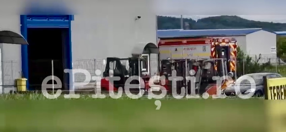 Mobilizare de urgență la o fabrică de lângă Pitești!