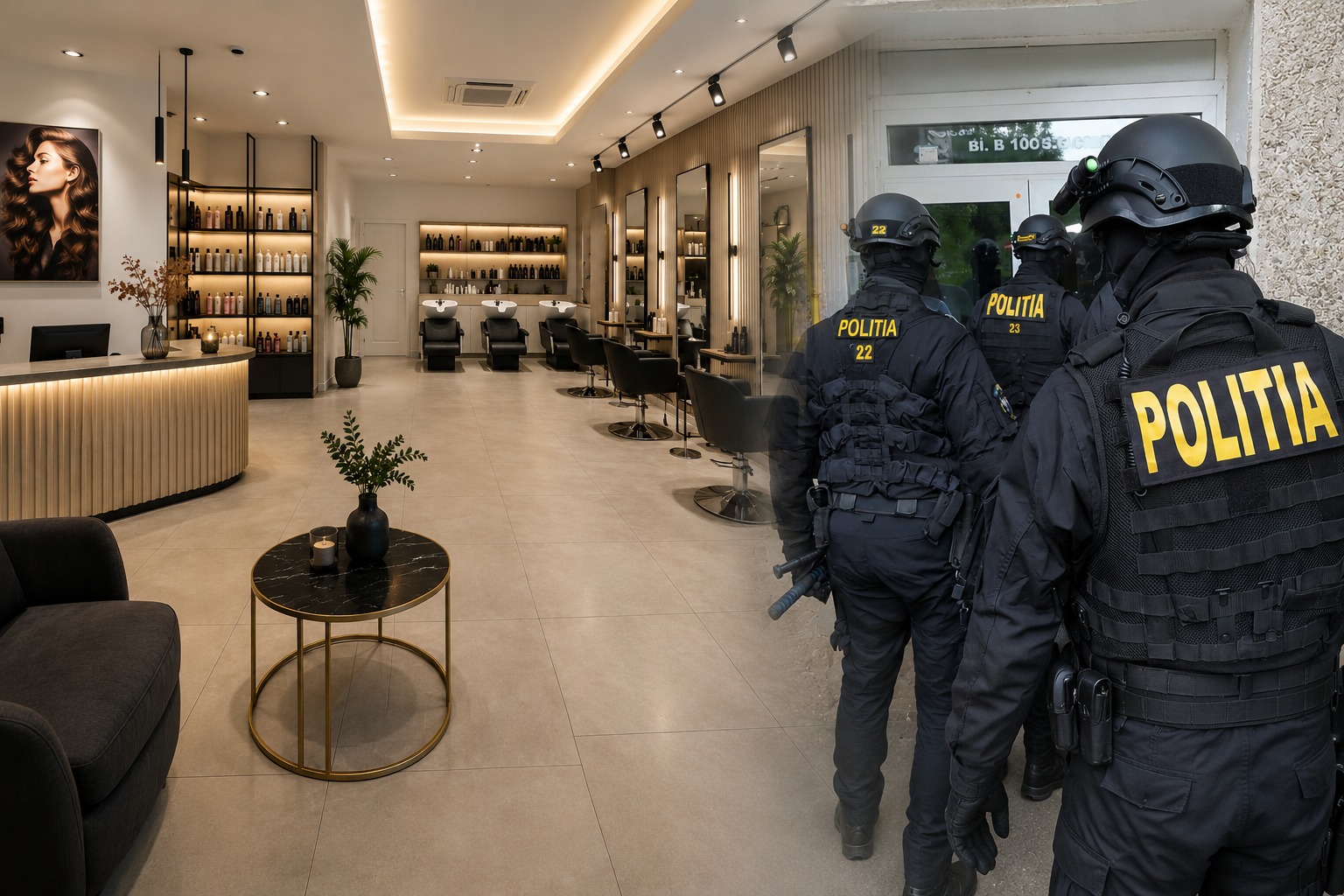 Percheziții la un salon din Sectorul 3! Acuzații grave