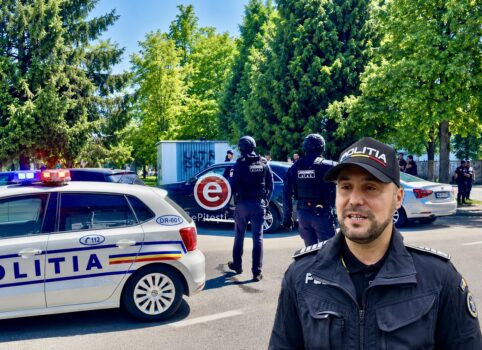 Poliția Argeș rupe tăcerea! Ce a pățit bărbatul care a declanșat alerta din Centrul Piteștiului