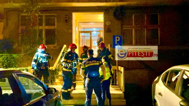 Pitești. Panică generală în Centru – Imagini exclusive