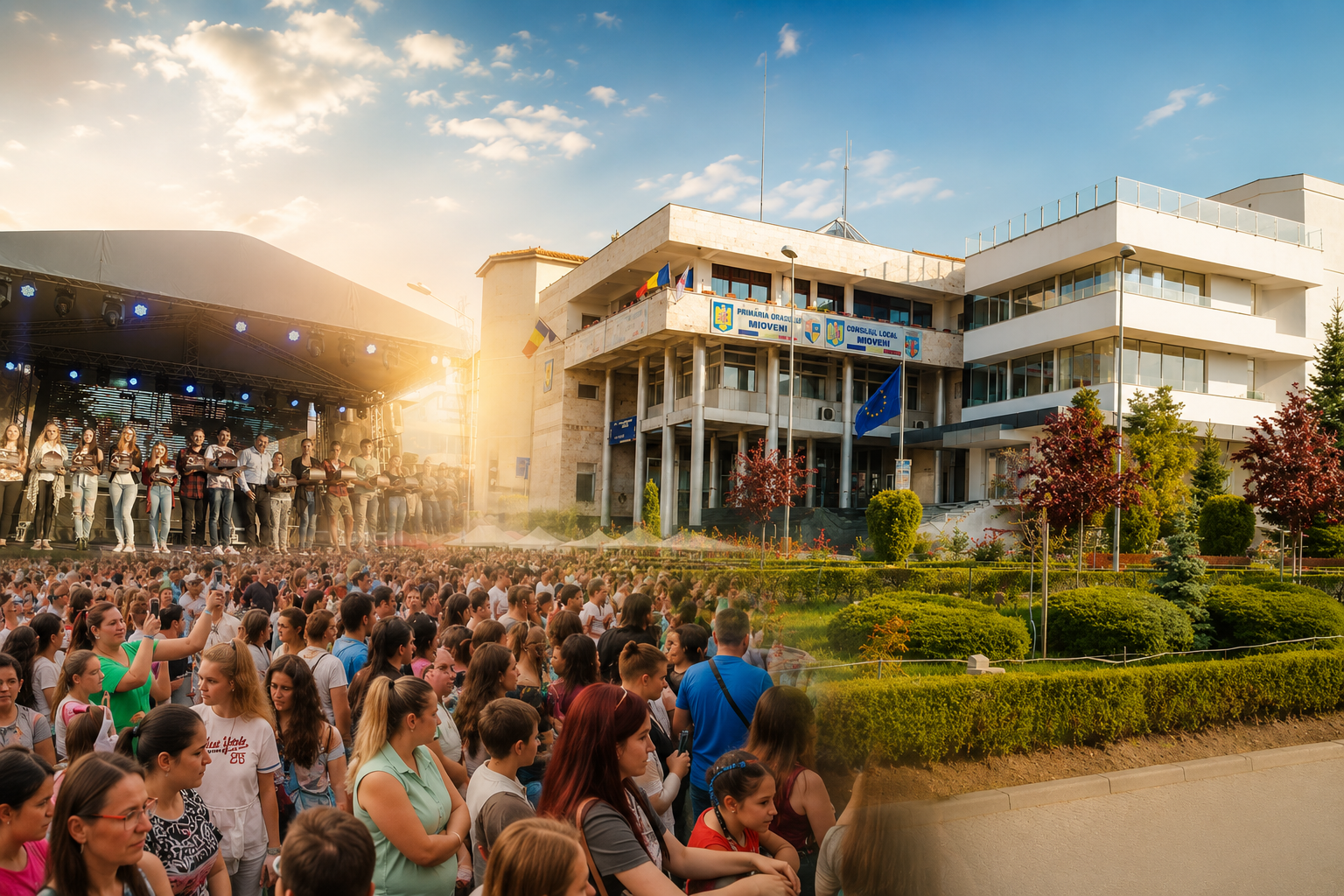 Tinerii care împlinesc 18 ani, premiați la Zilele Orașului Mioveni. Au început înscrierile