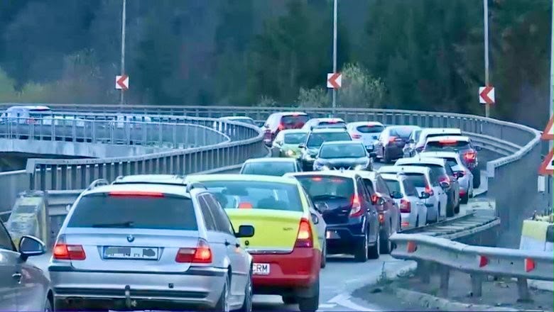 Calvar pe DN7 - Valea Oltului!