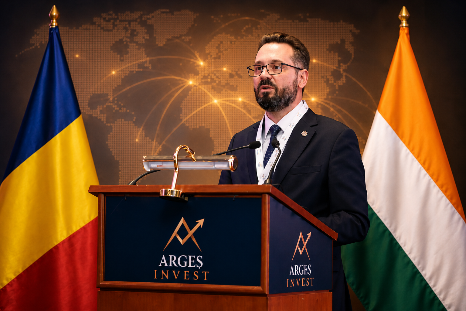 Mihai Coteț transformă, prin Argeș Invest, Argeșul în gazda Forumului Economic România–India