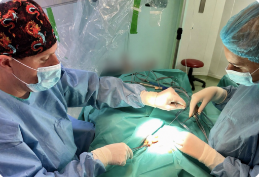 Caz extrem de grav operat cu succes de Doctor Rob Robert