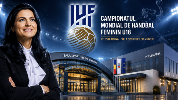 Membră în Comitetul Executiv al IHF, Narcisa Lecușanu: „Pitești Arena și Sala Sporturilor Mioveni sunt la nivel mondial”